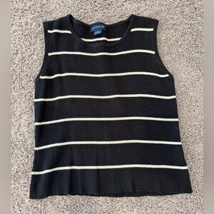 Vintage Ann Taylor Striped Knit Tank
